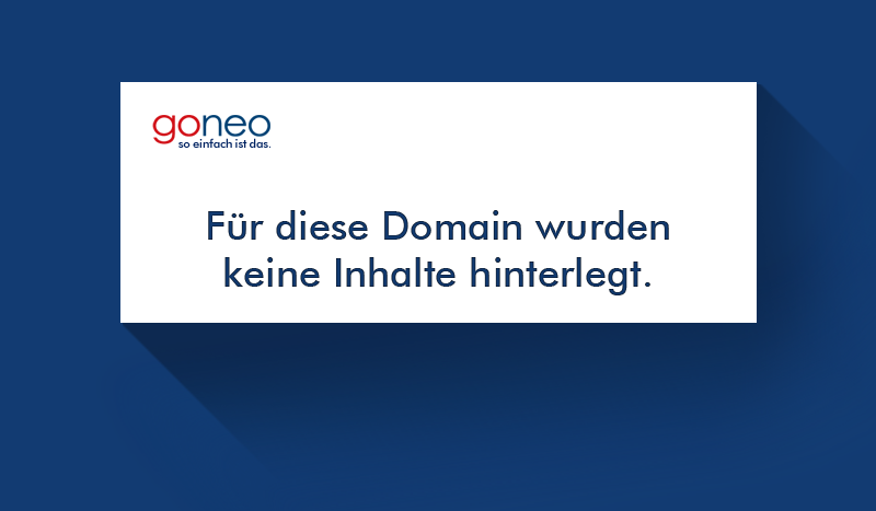 Für diese Domain wurden keine Inhalte hinterlegt.